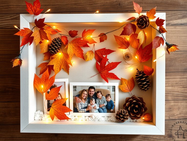 seasonal decorative shadow boxes