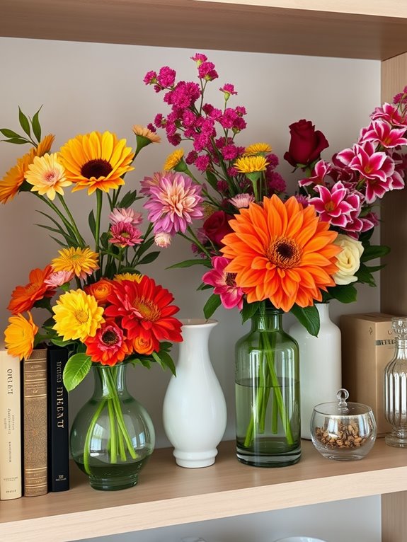 seasonal flower arrangement designs