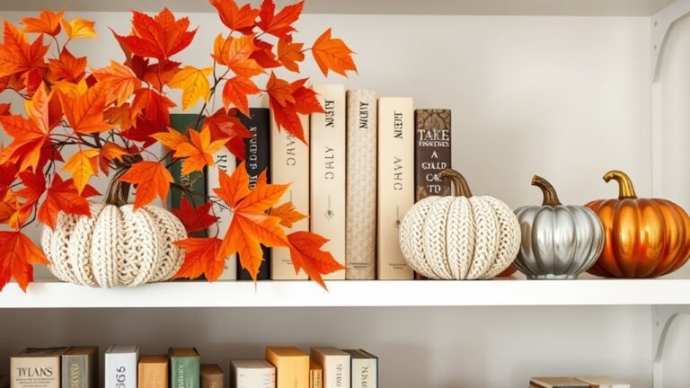 seasonal shelf decor ideas