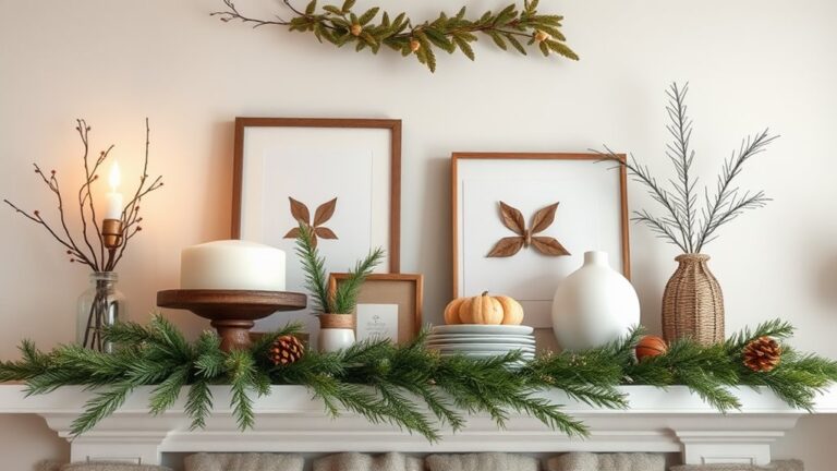 seasonal shelf decoration ideas