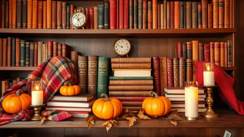 selecting seasonal library aesthetics