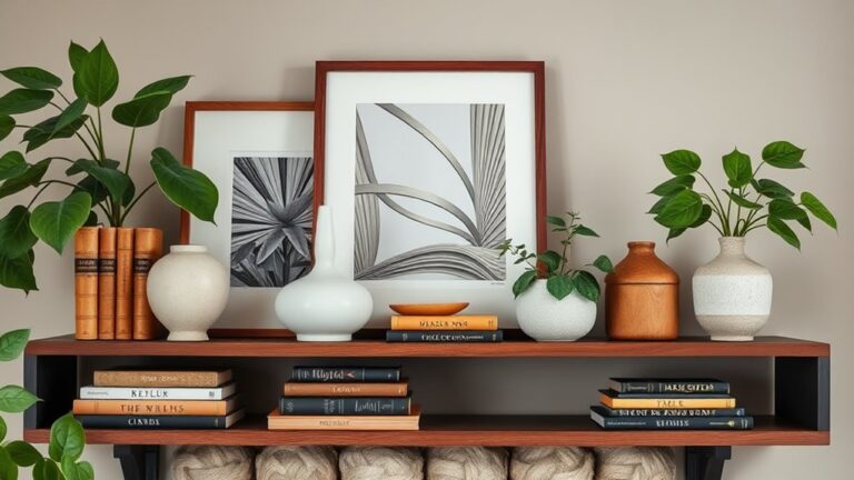 shelf decor combination ideas