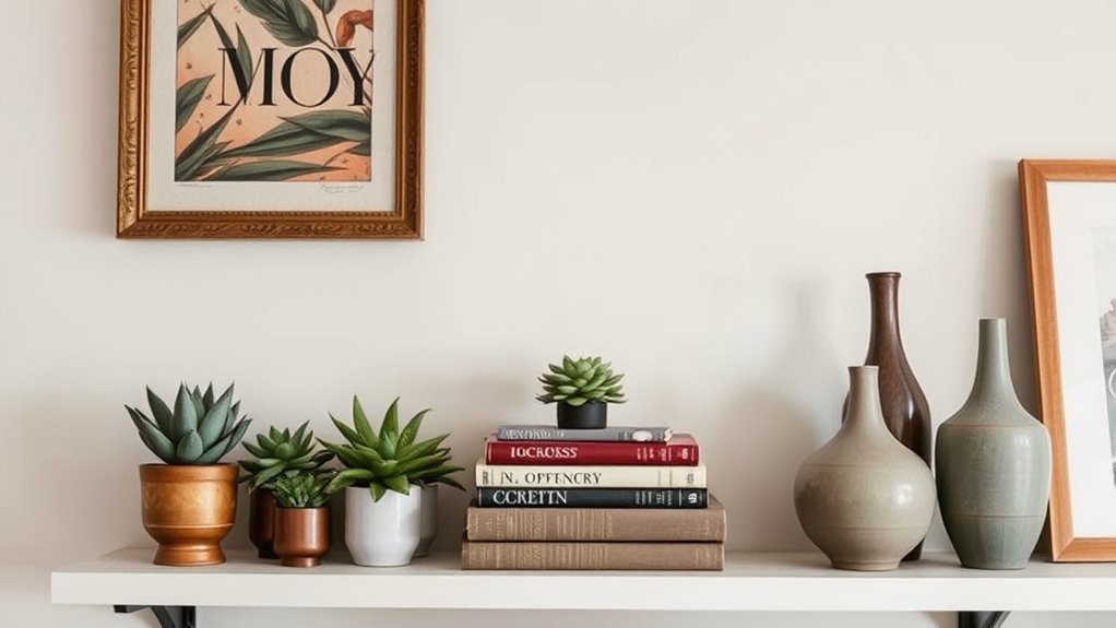 shelf decor refreshing tips