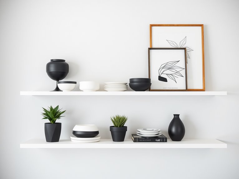 simple black and white