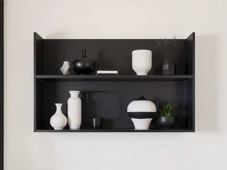 simple black and white