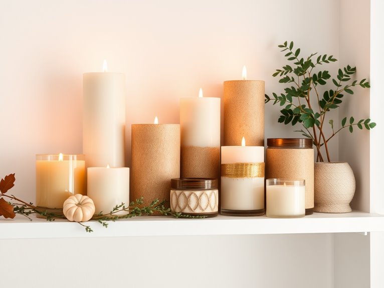 simple elegant candle designs