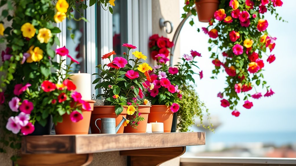 spring balcony decor ideas