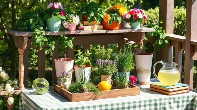 spring deck decor ideas