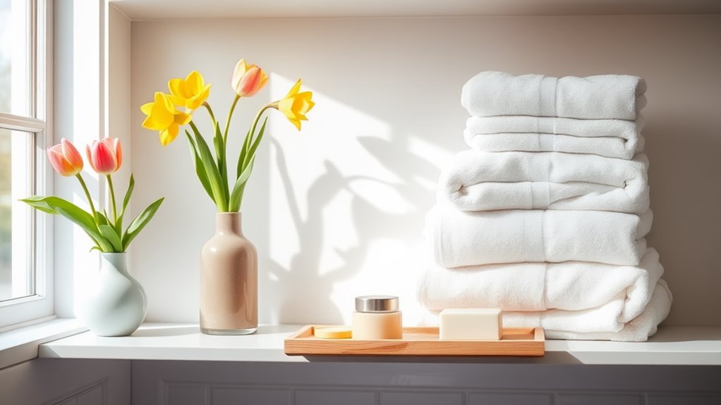 spring guest bathroom decor considerations