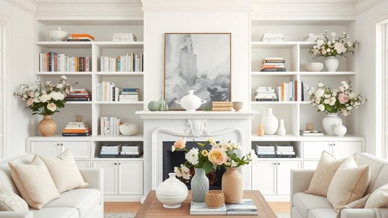 spring shelf styling tips