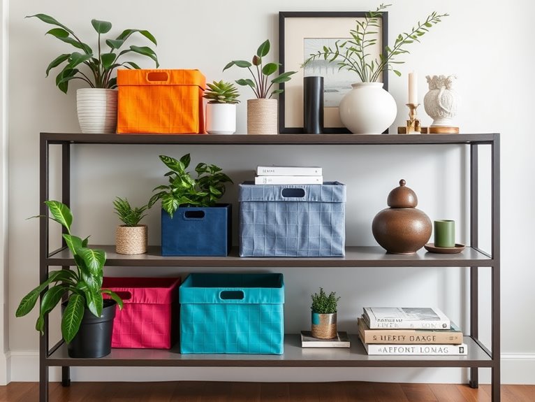 stylish fabric storage containers