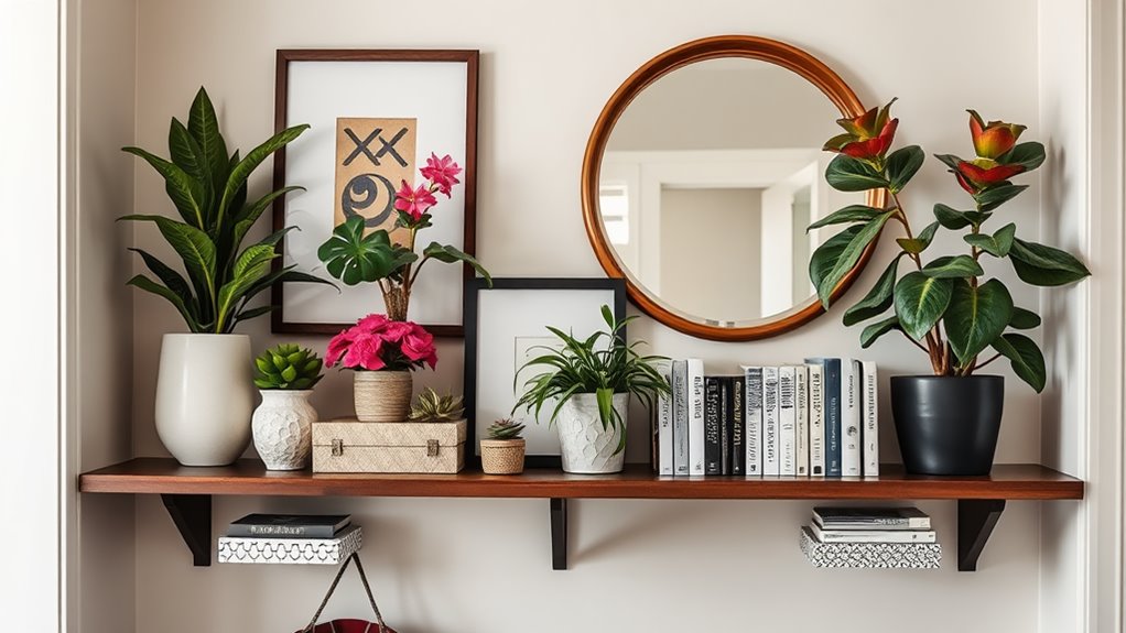 stylish organization for entryway