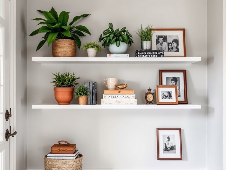 stylish organization for entryway