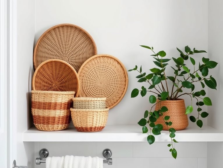 stylish storage solution baskets