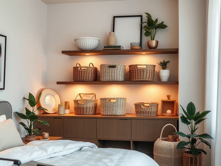 stylish storage solution baskets