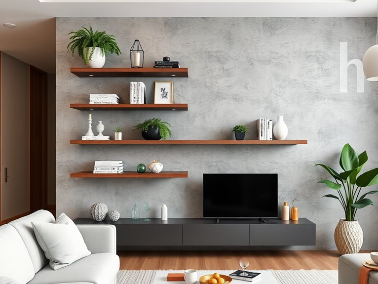 stylish wall mounted storage solution