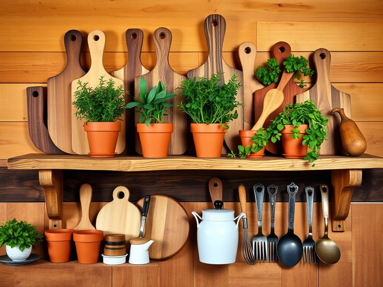 stylish wooden cutting boards