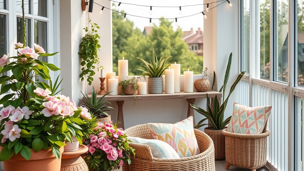 summer balcony decor ideas