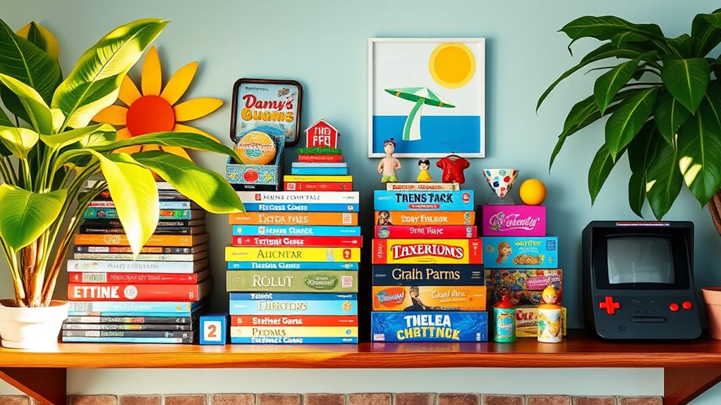 summer game room decor