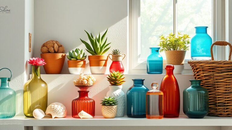 summer shelf decor ideas