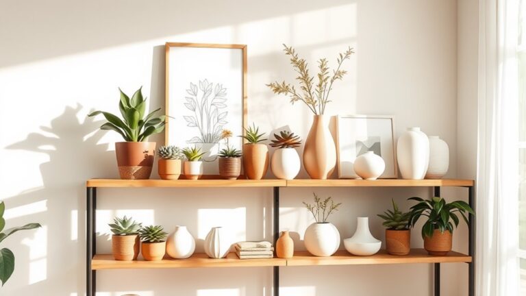 summer shelf decor ideas