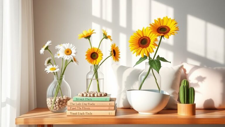 summer shelf decor ideas