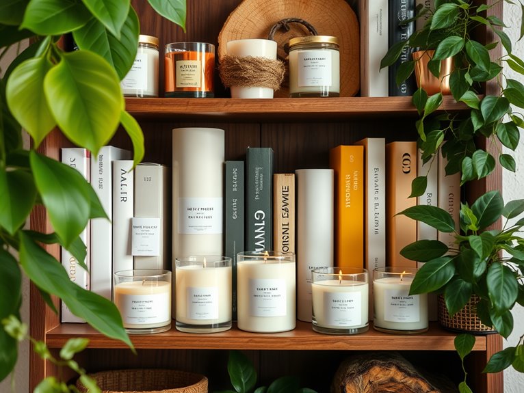 sustainable and natural candles