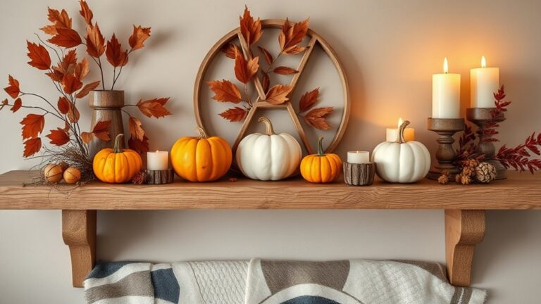 sustainable autumn home decor