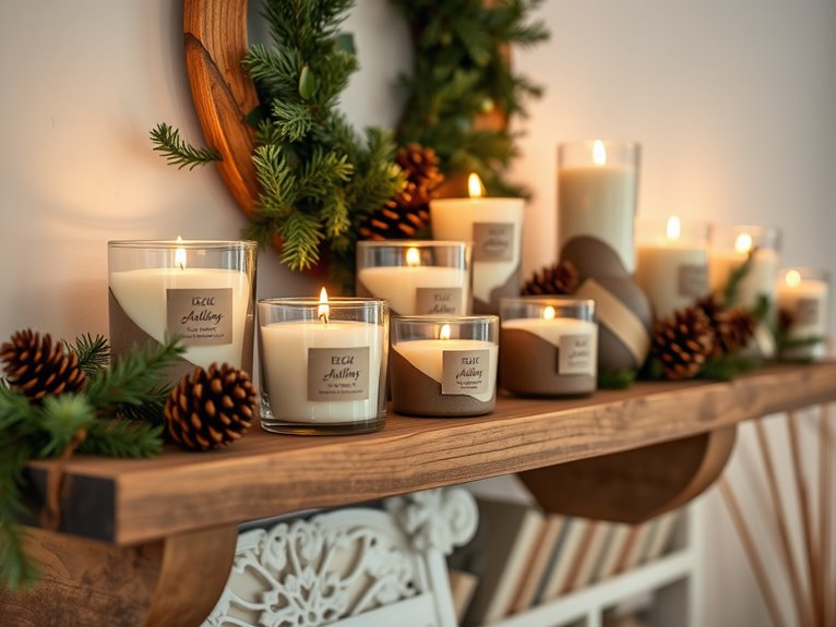 sustainable natural wax candles