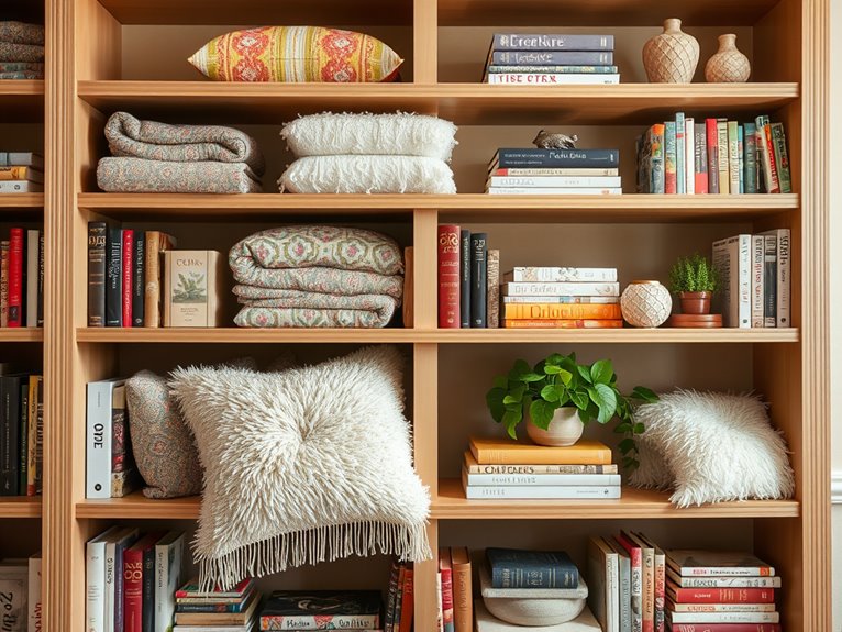 textiles in layered design