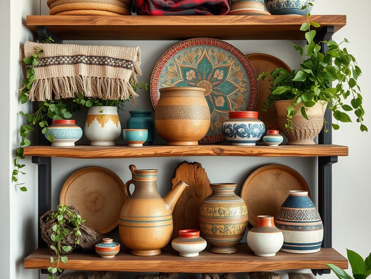 textural and colorful composition