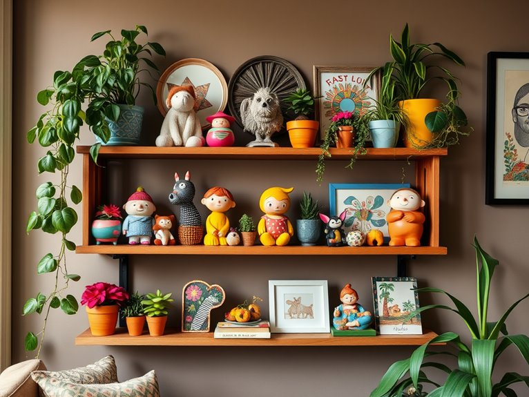 unique decorative figurine displays