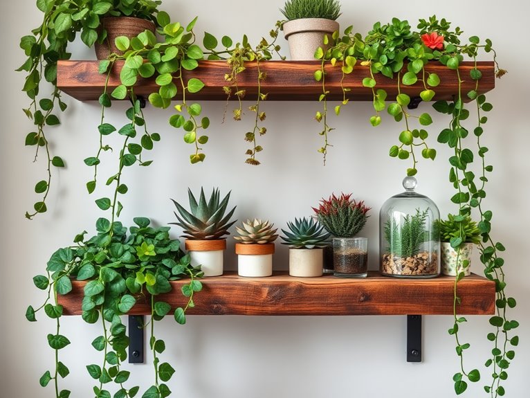 using live greenery indoors