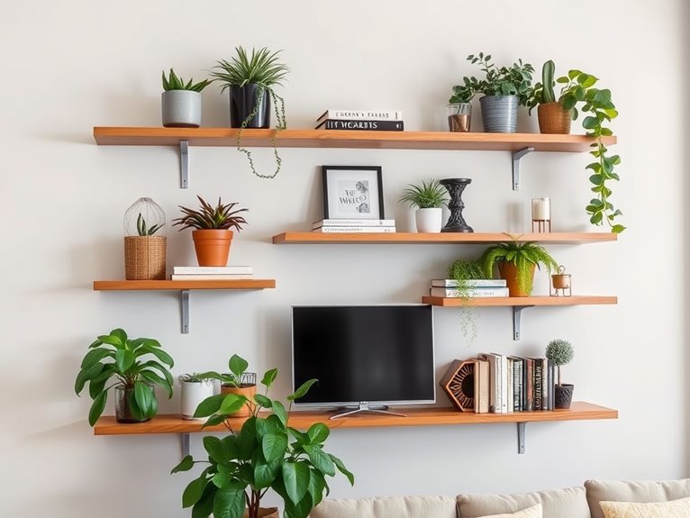 versatile floating shelf solutions