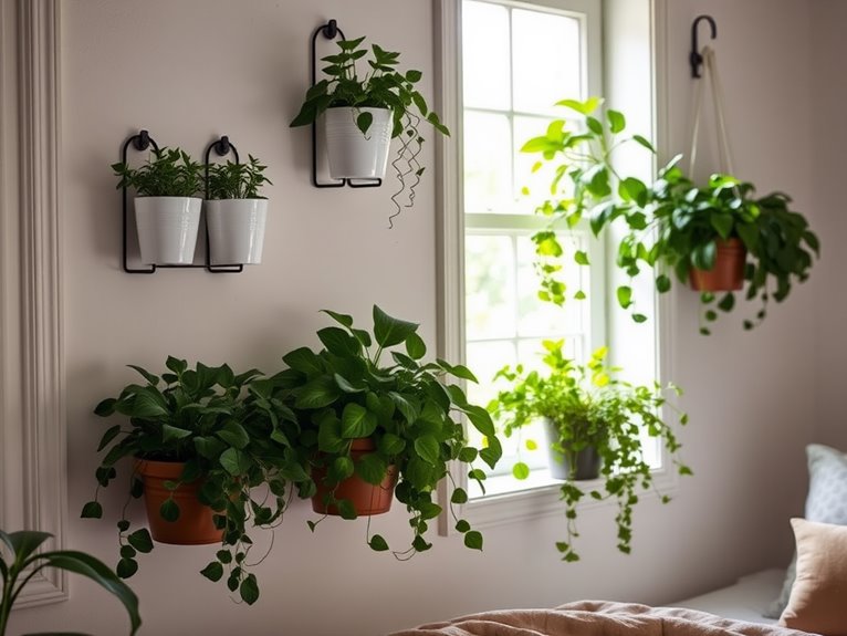 vertical greenery display solution