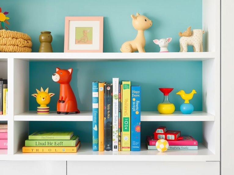 vibrant bookends for decor