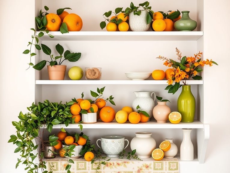 vibrant citrus color palette