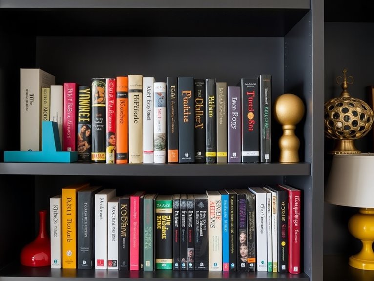 vibrant decorative book supports