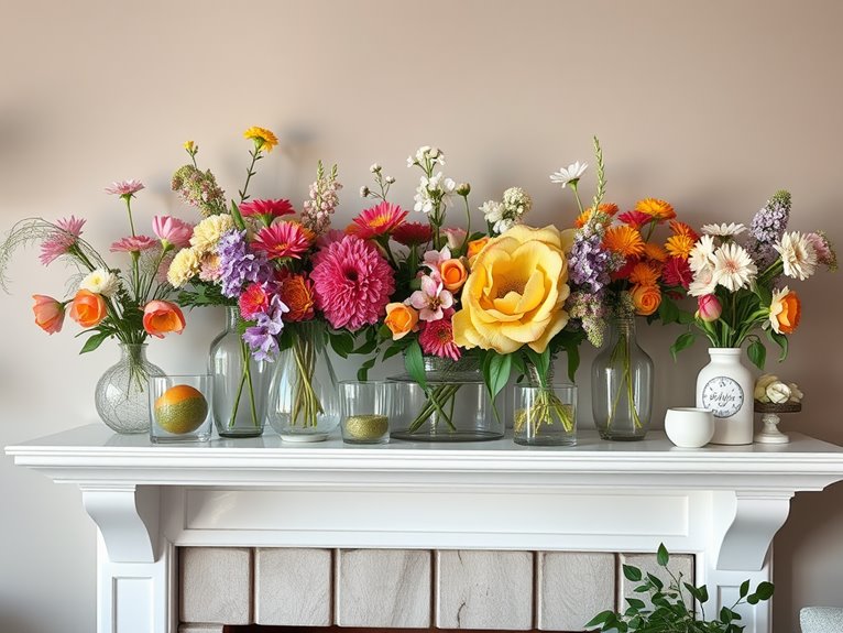 vibrant flower bouquet designs