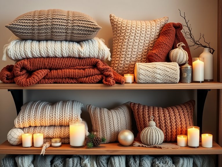 warm and inviting fabrics