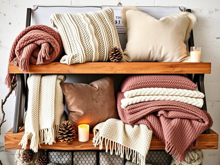 warm and inviting materials