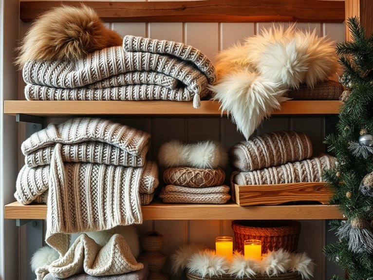 warm and inviting materials