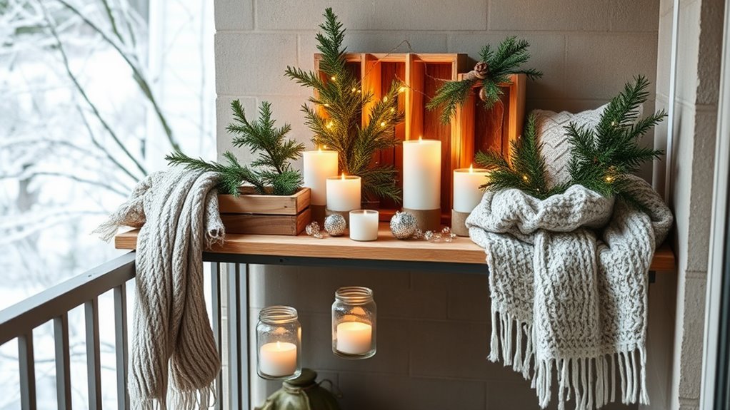 winter balcony decor tips