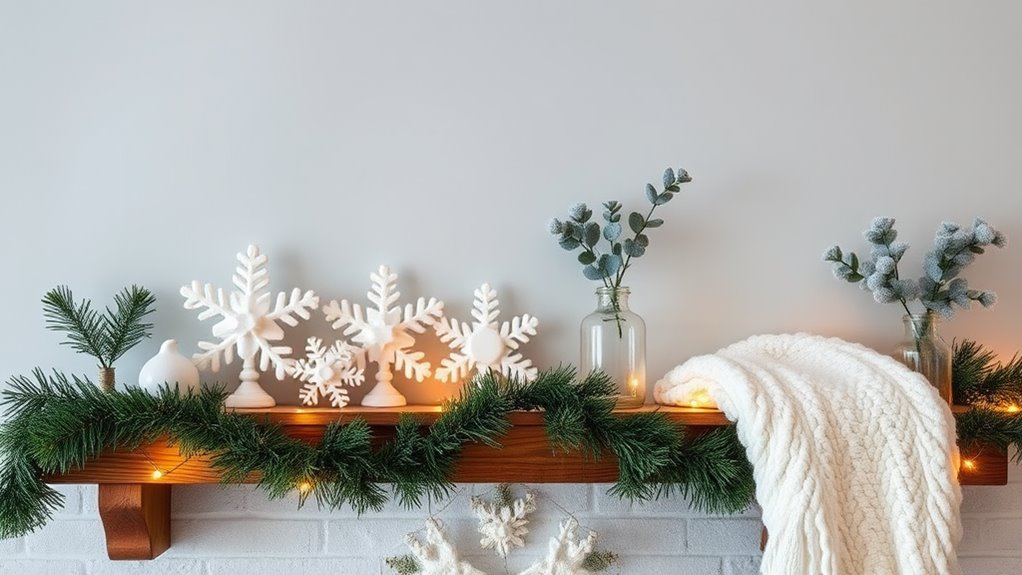 winter dining room decor