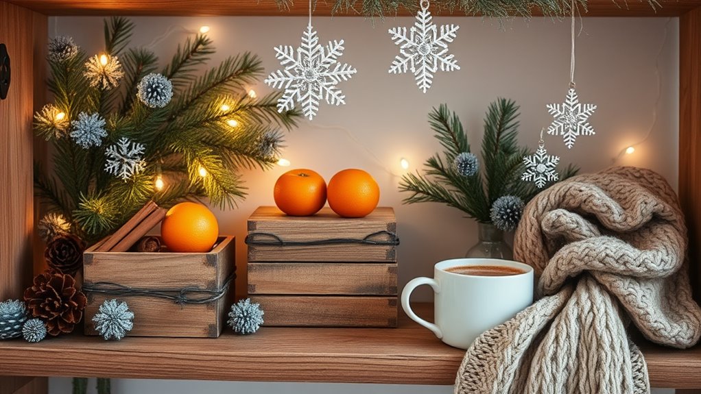 winter entryway decor ideas