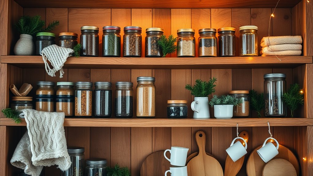 winter pantry decor ideas