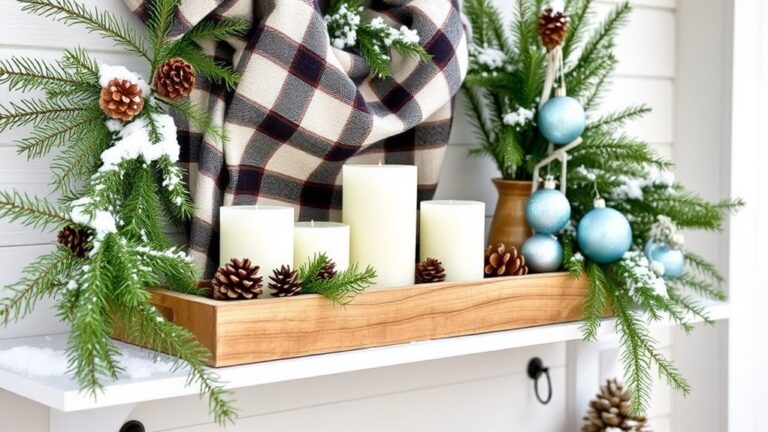 winter porch decor ideas